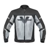 VIATERRA MILLER – URBAN MESH MOTORCYCLE RIDING JACKET( black)