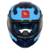 MT HUMMER LIQUER GLOSS HELMETS: Blue - Image 3