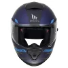 MT THUNDER3 PRO DAMER HELMET(COLOR — Matt Blue) - Image 3