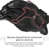 VIATERRA HOLESHOT PRO – SEMI GAUNTLET HYBRID RIDING GLOVES - Image 4