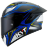 KYT NZ Race Carbon Stride Blue White