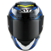 KYT NZ Race Carbon Stride Blue White - Image 3