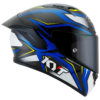 KYT NZ Race Carbon Stride Blue White - Image 5
