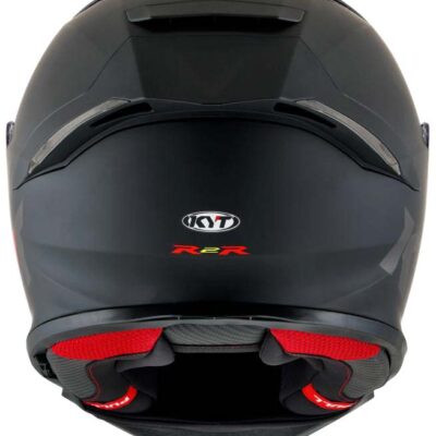 KYT R2R Pro Plain Matt Black Helmet