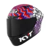 KYT NZ Race Lorenzo Savadori Replica Gloss Helmet - Image 2