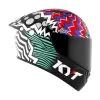 KYT NZ Race Lorenzo Savadori Replica Gloss Helmet - Image 5