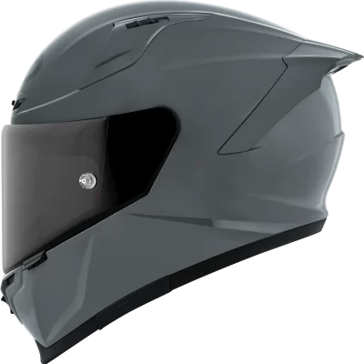 KYT Striker Plain Gloss Grey Helmet