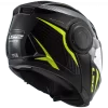 LS2 FF902 SCOPE SKID BLACK H-V YELLOW - Image 2