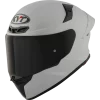 KYT TT Revo Plain Asphalt Grey Matt Helmet - Image 2