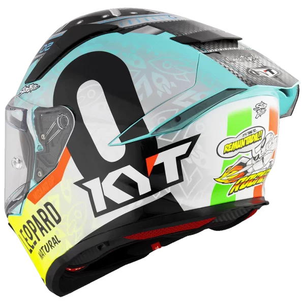 KYT R2R Pro Foggia Misano 2022 Replica Gloss Helmet - Image 8