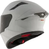 KYT TT Revo Plain Asphalt Grey Matt Helmet - Image 8