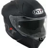KYT R2R Pro Plain Matt Black Helmet - Image 3