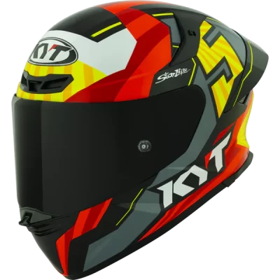 KYT TT Revo Flux Gloss Helmet