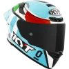 KYT TT Revo Leopard Racing Replica Tricolore Gloss Helmet - Image 4