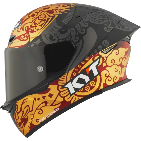 KYT TT Revo Enea Bastianini Indonesia Replica 2023 Matt Helmet