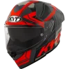 KYT R2R Pro Octane Black Red Gloss Helmet - Image 8