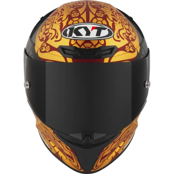 KYT TT Revo Enea Bastianini Indonesia Replica 2023 Matt Helmet - Image 3