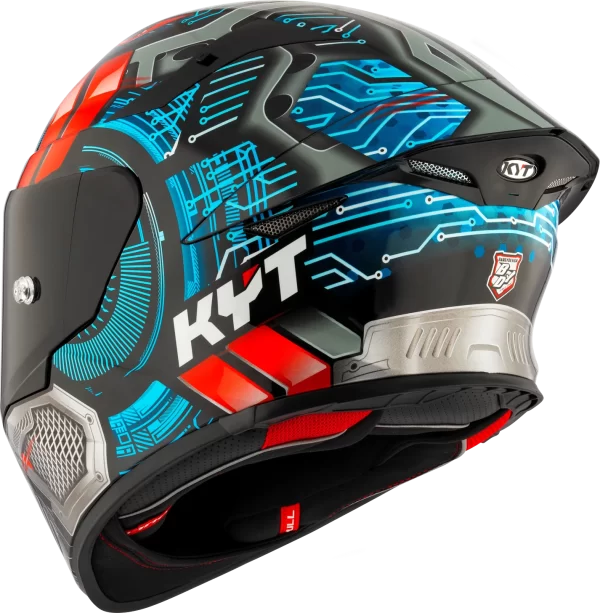 KYT TT Revo Synchrotron Gloss Helmet - Image 9