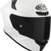 KYT TT Revo Plain Crystal White Matt Helmet - Image 7