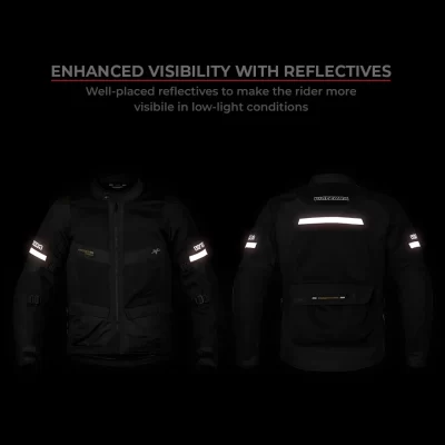 VIATERRA Kruger Air Touring Jacket ( BLACK)