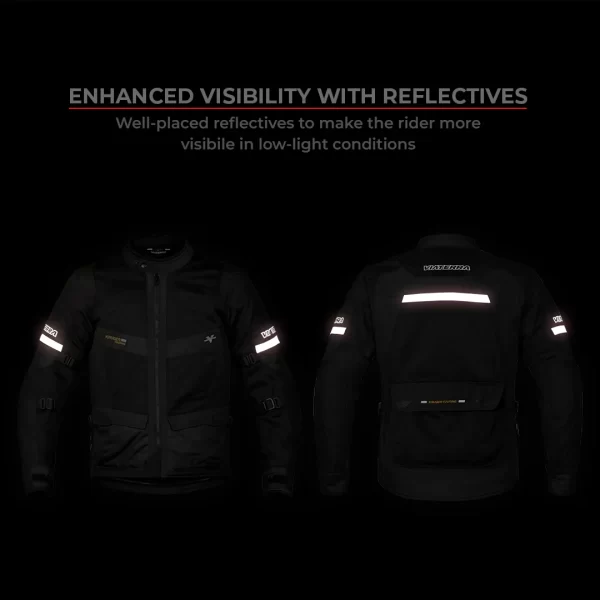 VIATERRA Kruger Air Touring Jacket( RED) - Image 15