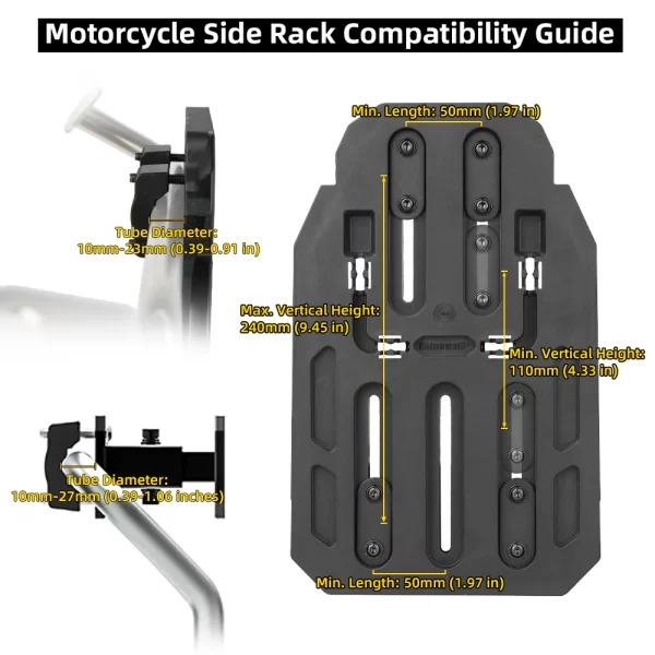 RHINOWALK 35l Quick release side bag MJX2004BK - Image 3
