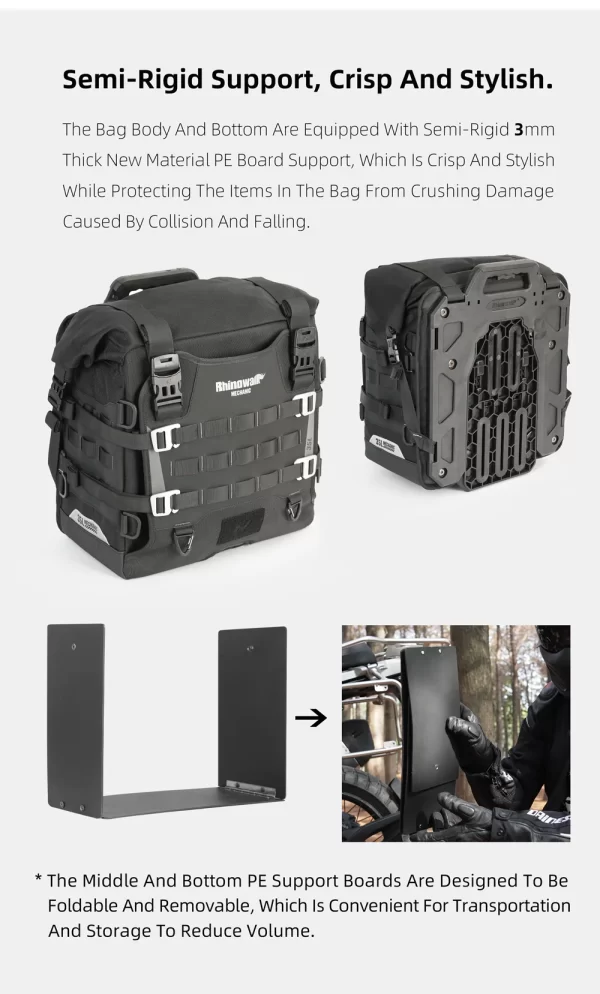 RHINOWALK 35l Quick release side bag MJX2004BK - Image 11