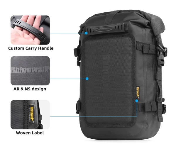 Rhinowalk 6L Waterproof Crash Bar Bag( 1PC) - Image 11