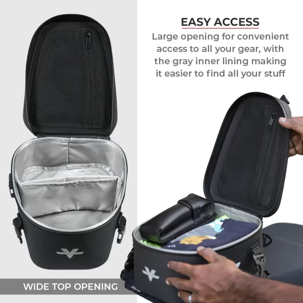 VIATERRA 100% Waterproof Tail/Seat Bag 6L (Universal) - Image 6
