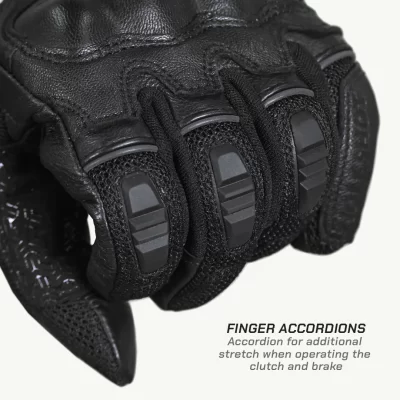 VIATERRA HOLESHOT – SHORT MOTORCYCLE RIDING GLOVES FOR MEN