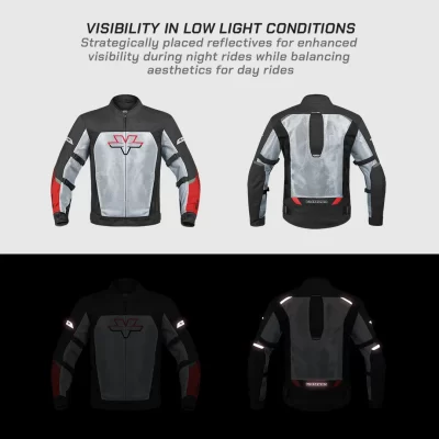 VIATERRA MILLER – STREET MESH RIDING JACKET WITH LINERS