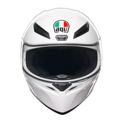 AGV K1 S Solid Gloss White Helmet
