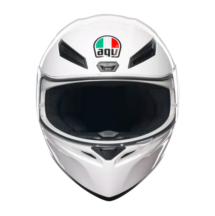 AGV K1 S Solid Gloss White Helmet - Image 2