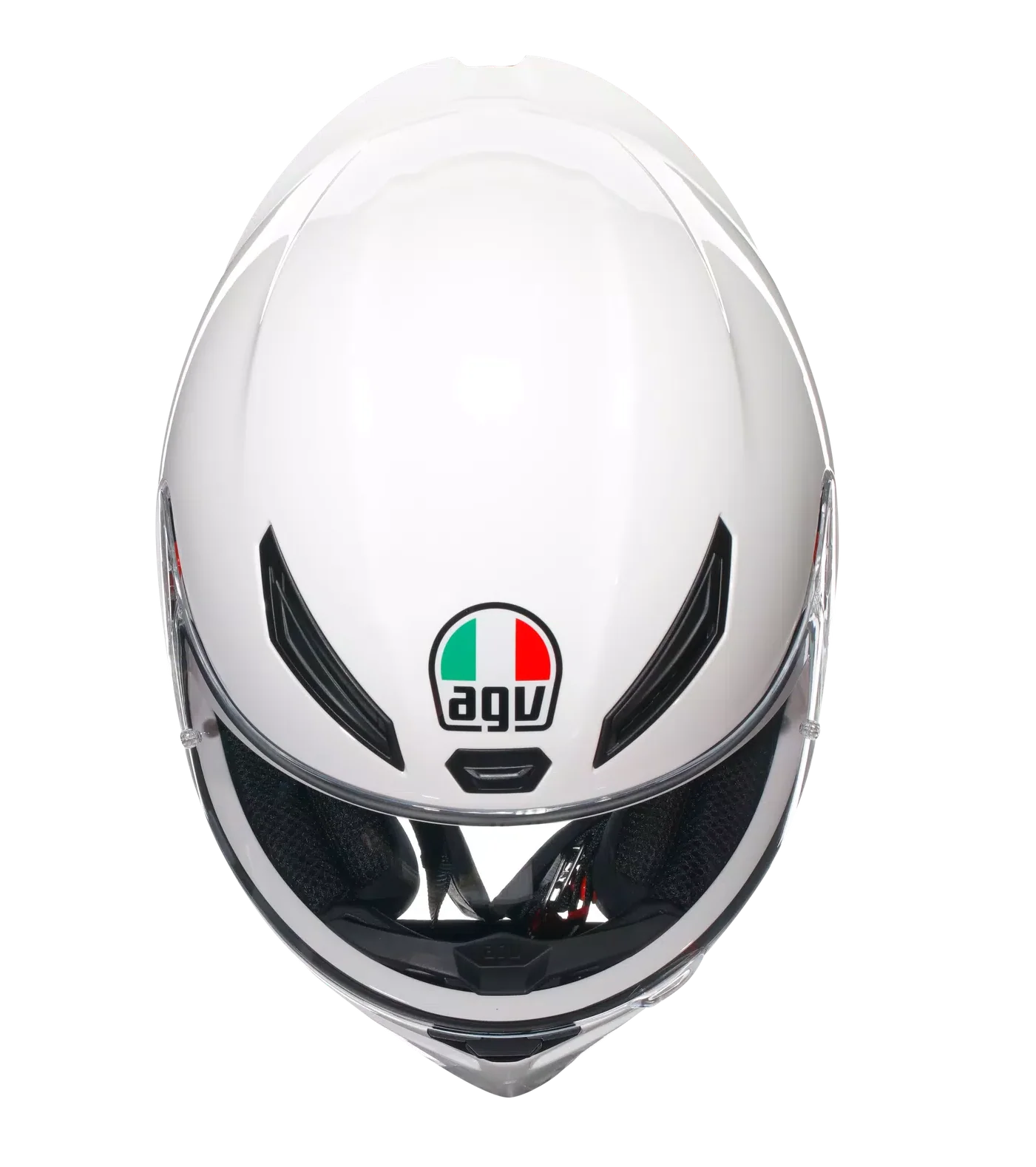AGV K1 S Solid Gloss White Helmet - Image 7