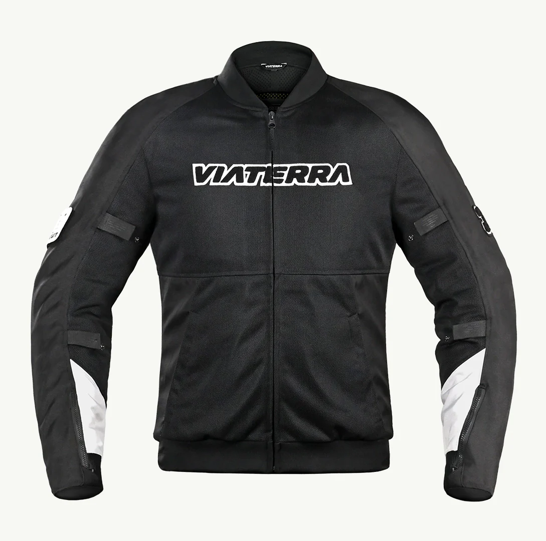 VIATERRA COOPER – URBAN BOMBER MESH RIDING JACKET - Image 2