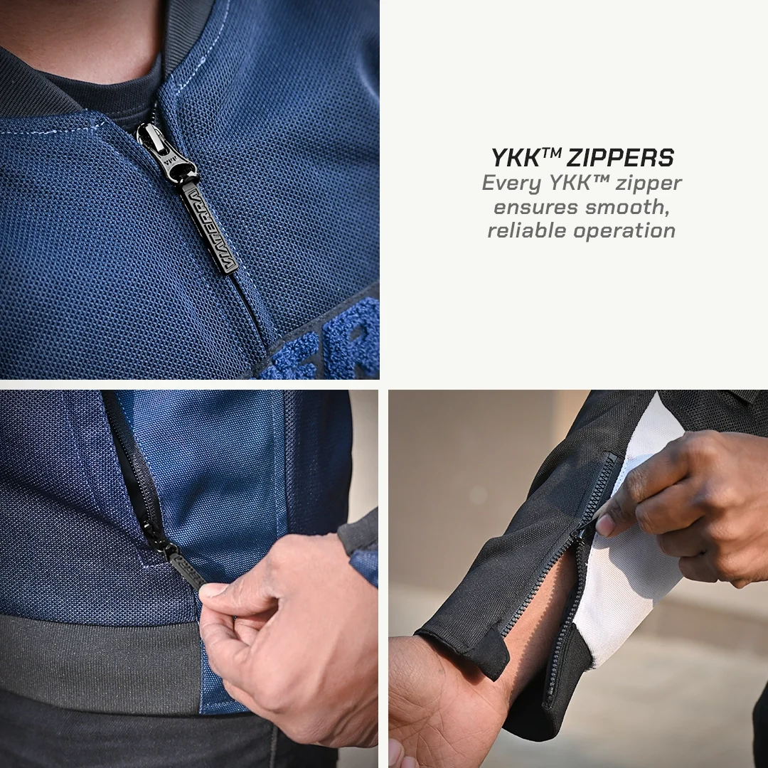 VIATERRA COOPER – URBAN BOMBER MESH RIDING JACKET - Image 3