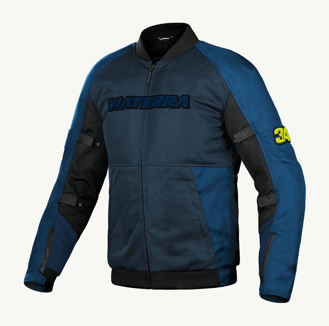 VIATERRA COOPER – URBAN BOMBER MESH RIDING JACKET